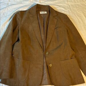 SKINN Ultra Suede Tan Jacket